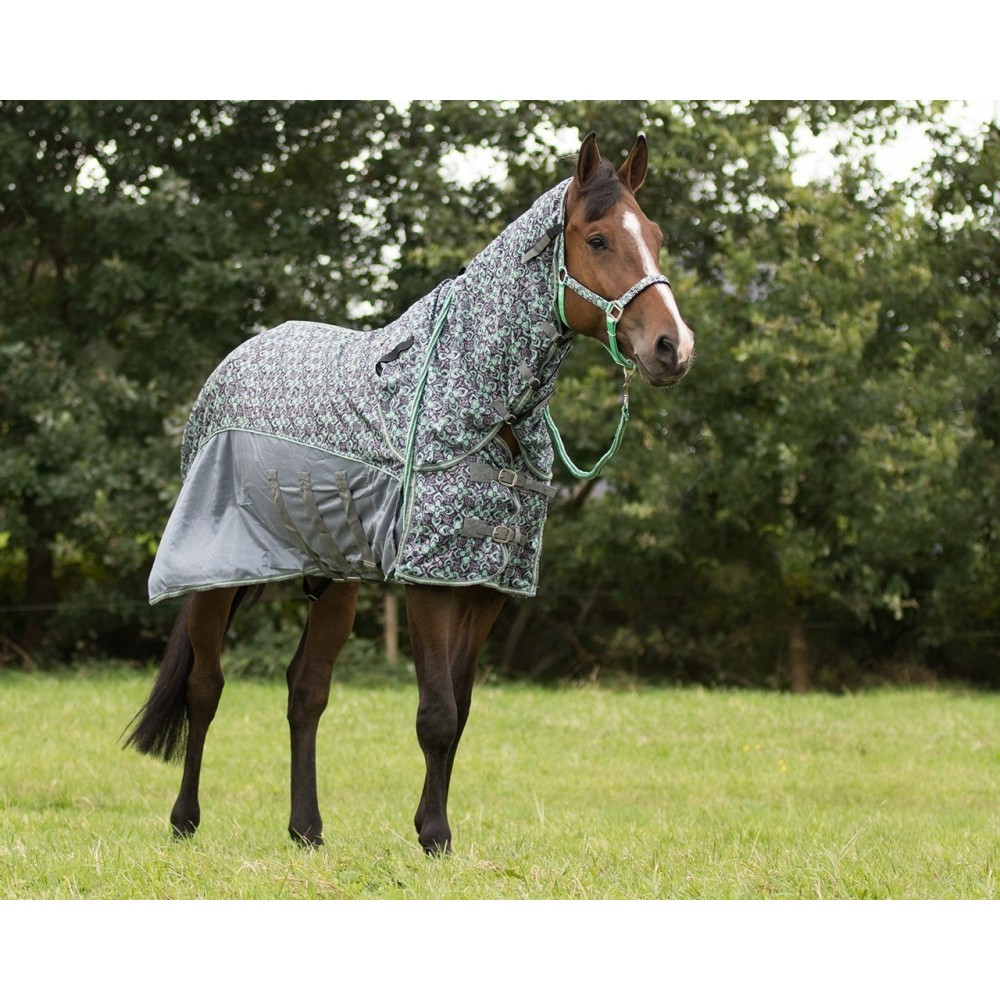 PONY GŪNIA QHP 6254 ANTI-FLY (Pilka/žalia)-2