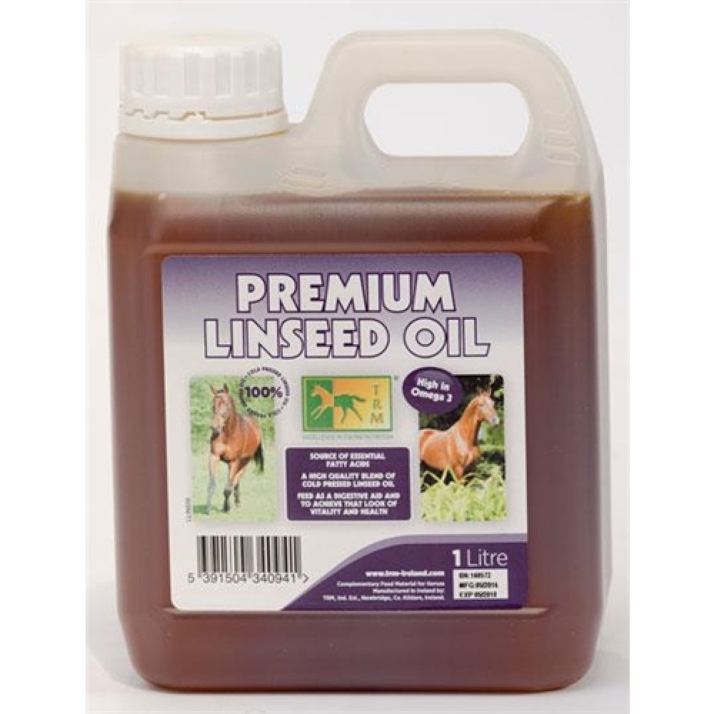 PAPILDAS ŽIRGAMS TRM  PREMIUM LINSEED OIL 1L