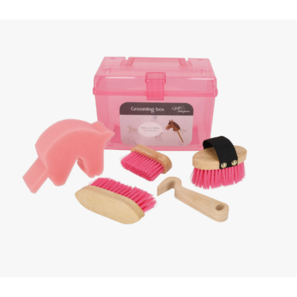 QHP HOBBY HORSE GROOMING BOX