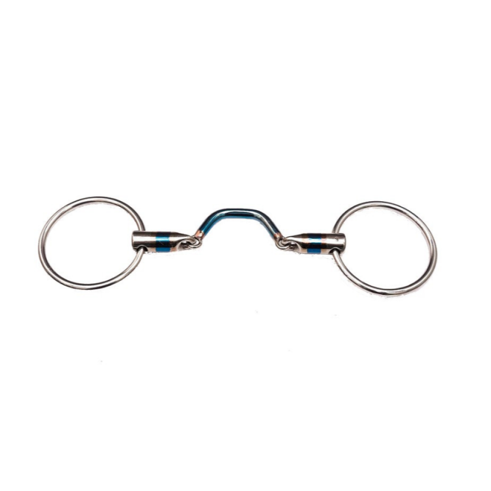 HORSE BIT TRUST SWEET IRON LOOSE RING WIDEPORT SEGUNDO 16MM