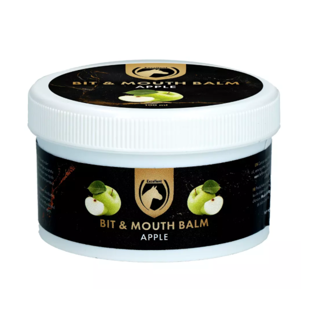 BALZAMAS ŽIRGO BURNAI EXCELLENT HORSE BIT AND MOUTH BALM 100ML APPLE