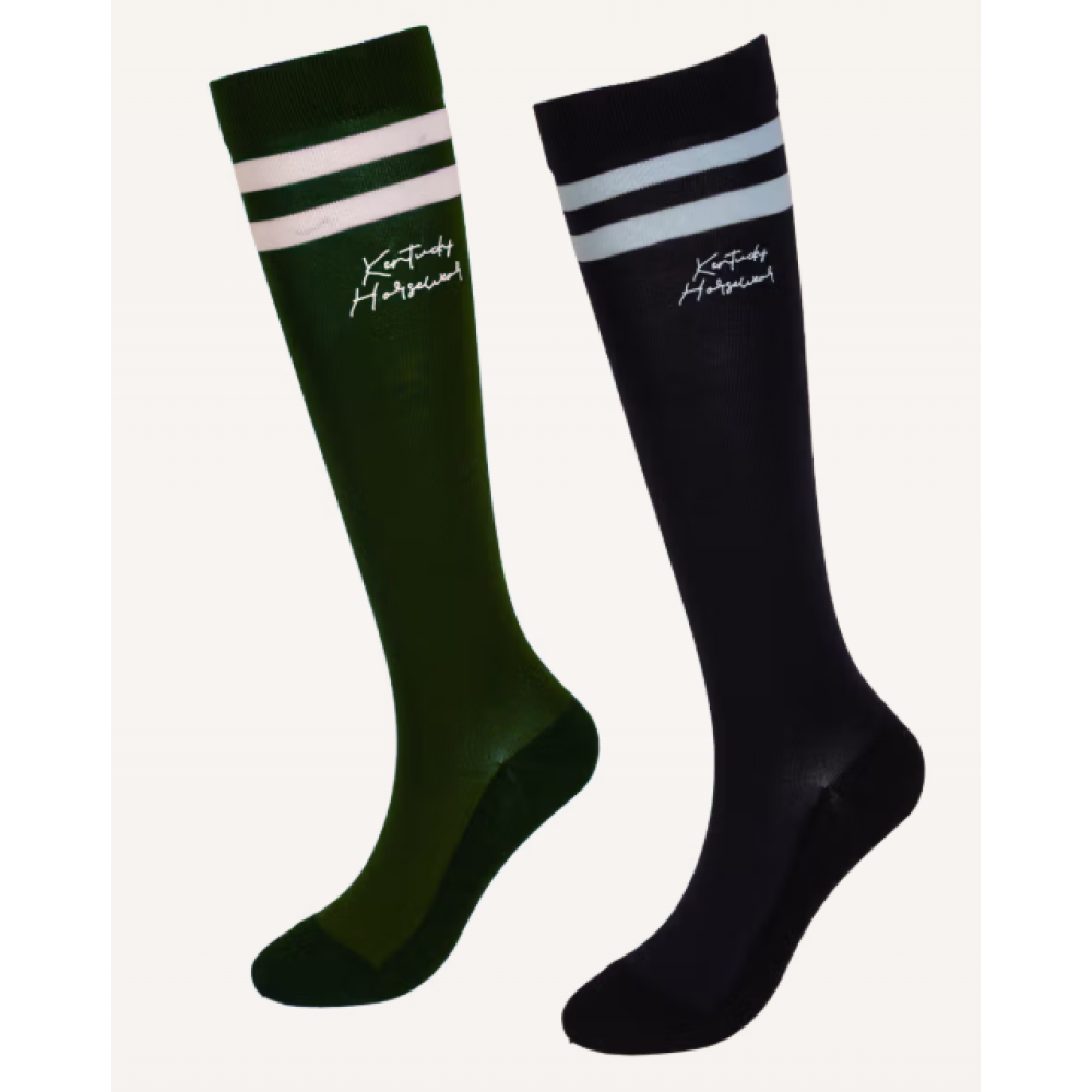 JOJIMO KOJINĖS KENTUCKY STRIPES SET OF 2 (Mėlyna/Tamsiai Žalia)